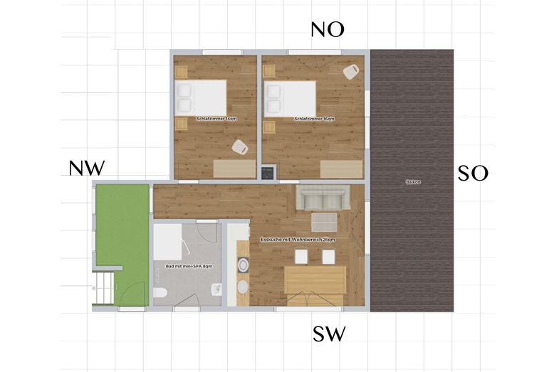 Sonnahölderle - 70qm Wohnfläche Sonnahölderle - 70qm Wohnfläche